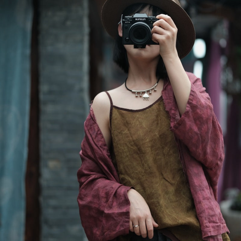 Blusa de tiras Vintage Bloom