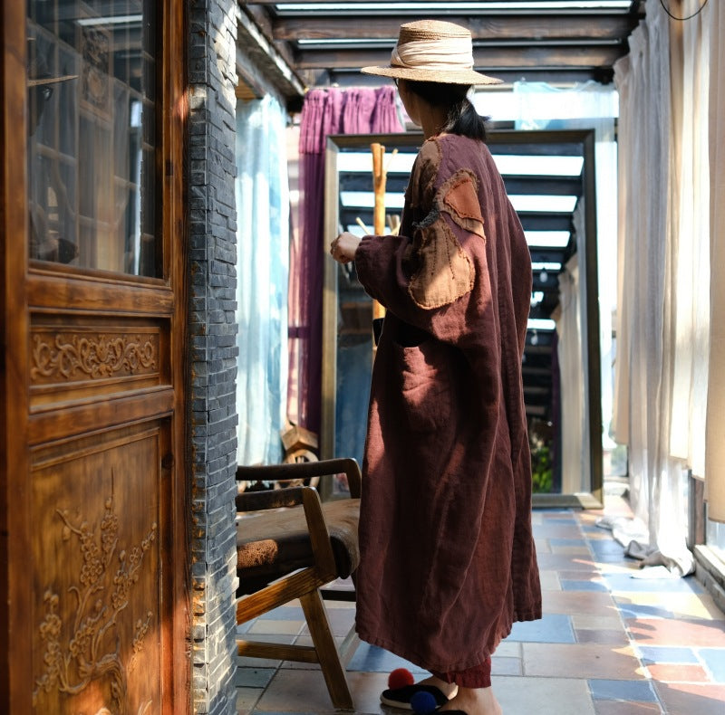 Flor de patchwork vintage