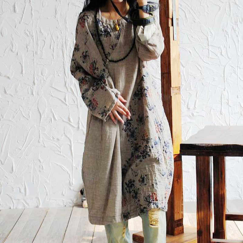 Vestido túnica Floral Breeze