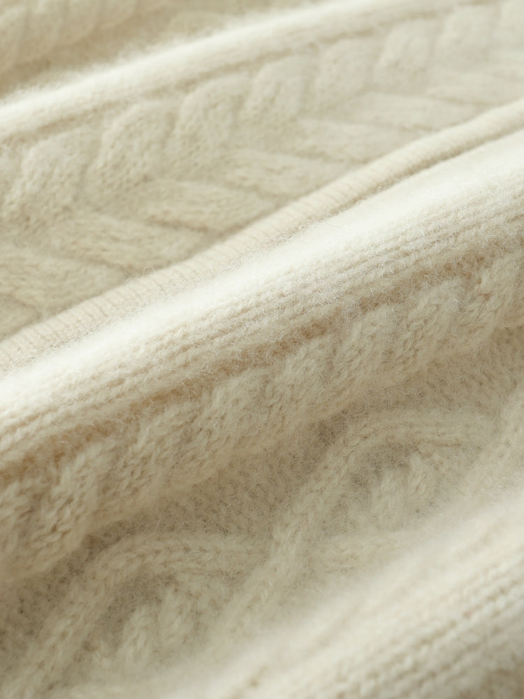 Cárdigan de mezcla de cachemira Heritage