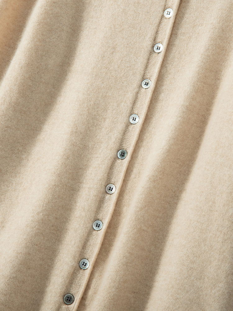 Cárdigan de lujo de cachemira