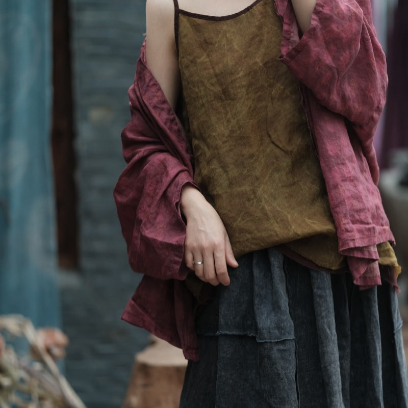 Blusa de tiras Vintage Bloom