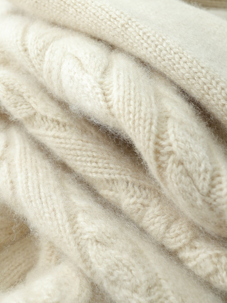 Cárdigan de mezcla de cachemira Heritage