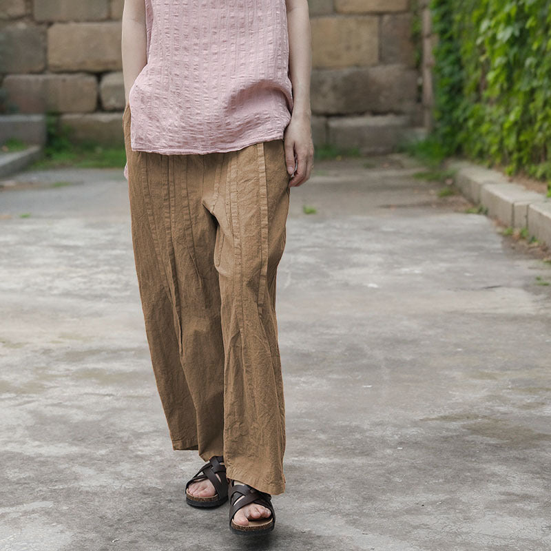 Pantalones plisados Breeze Comfort