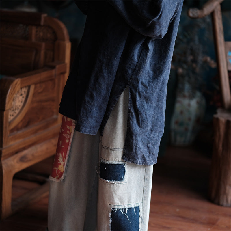 Women's Oversized Vintage Breeze Linen Shirt – Lightweight and Breathable