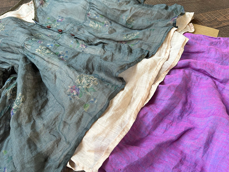 Blusa de ramio Vintage Breeze