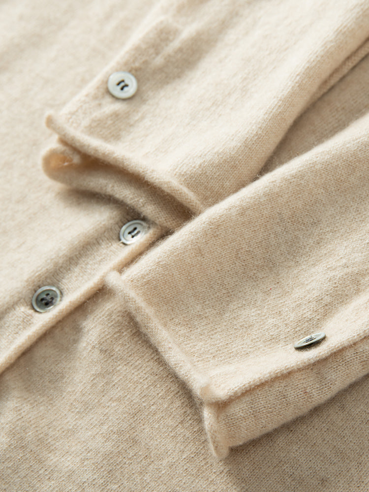 Cárdigan de lujo de cachemira