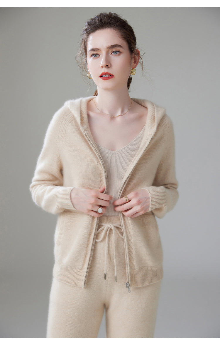 Conjunto de lujo de cachemira