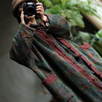 Fernwood Floral Corduroy Parka