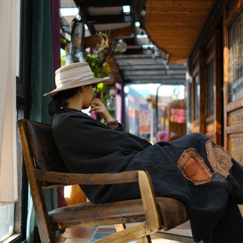 Flor de patchwork vintage