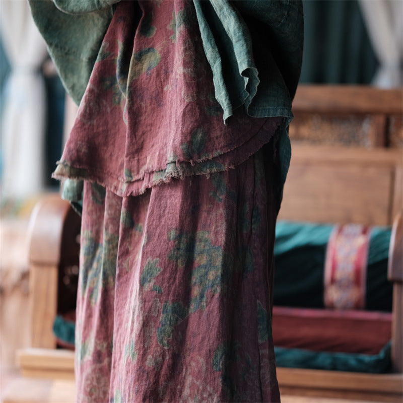 Camisola de lino Vintage Breeze