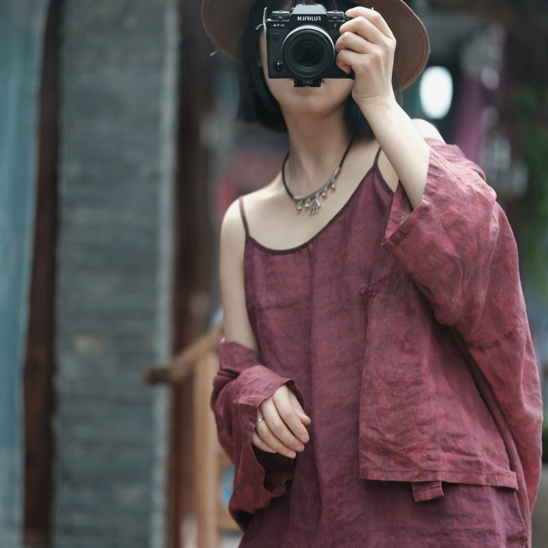 Blusa de tiras Vintage Bloom