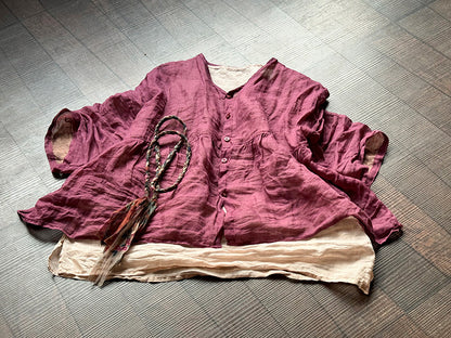 Blusa de ramio Vintage Breeze