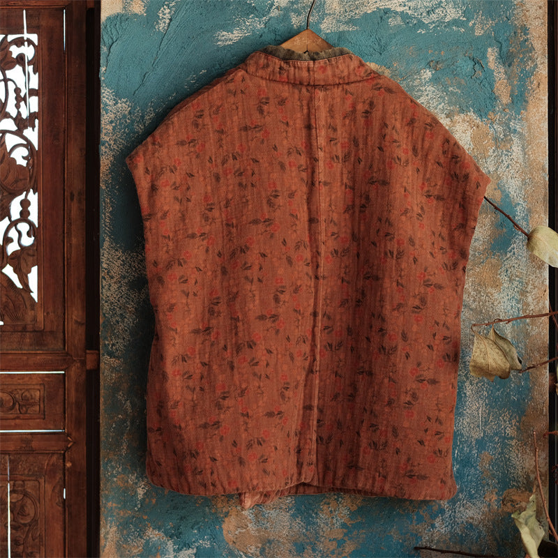 Chaleco cruzado vintage Daisy