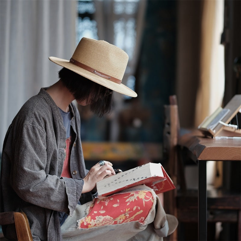 Abrigo de lino y algodón Vintage Grace