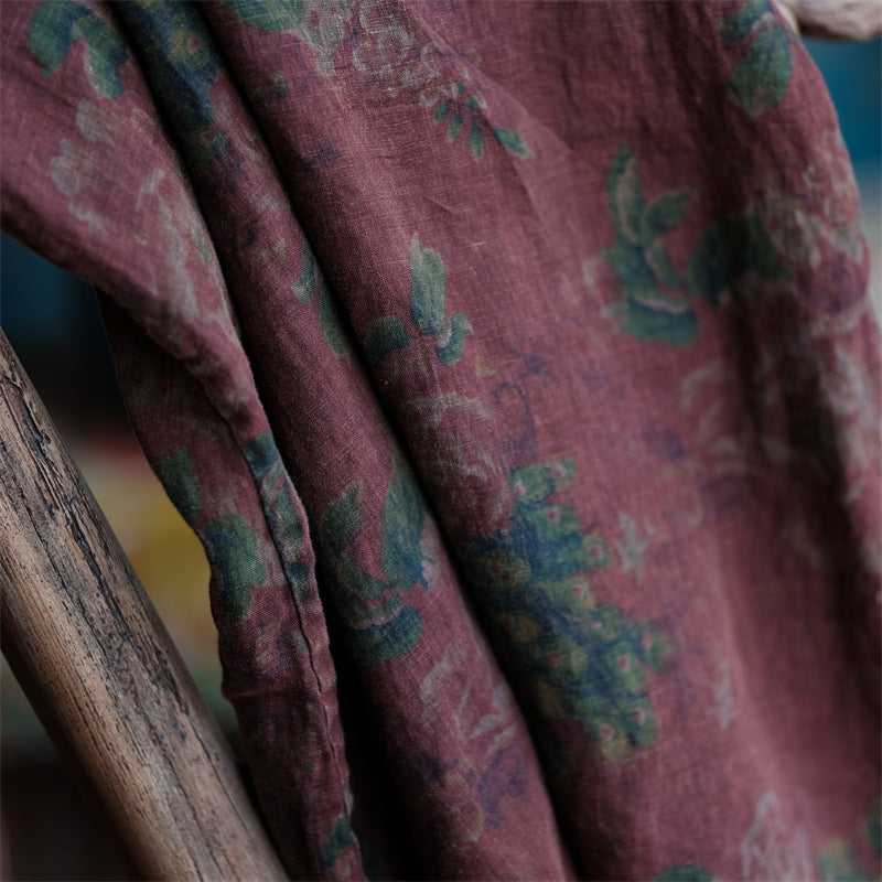 Falda de lino Vintage Breeze