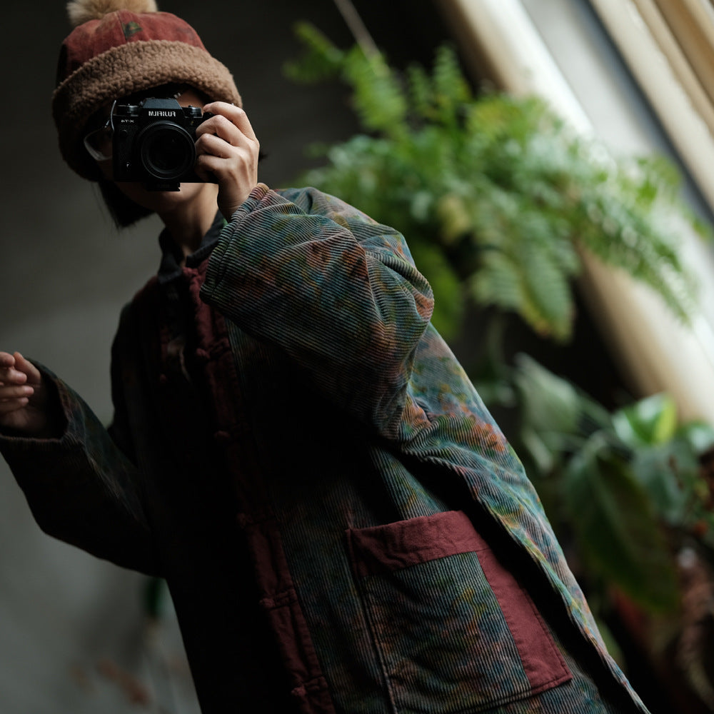 Fernwood Floral Corduroy Parka