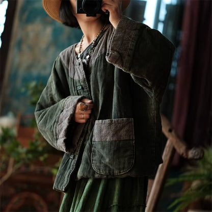 Mosswood Vintage Linen-Cotton Jacket