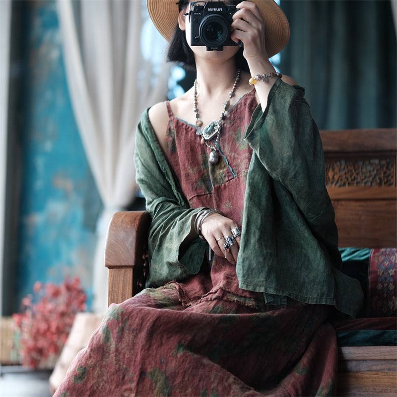 Camisola de lino Vintage Breeze