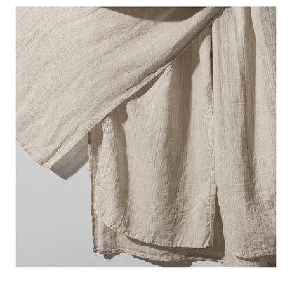 Falda-pantalón de lino de Kioto