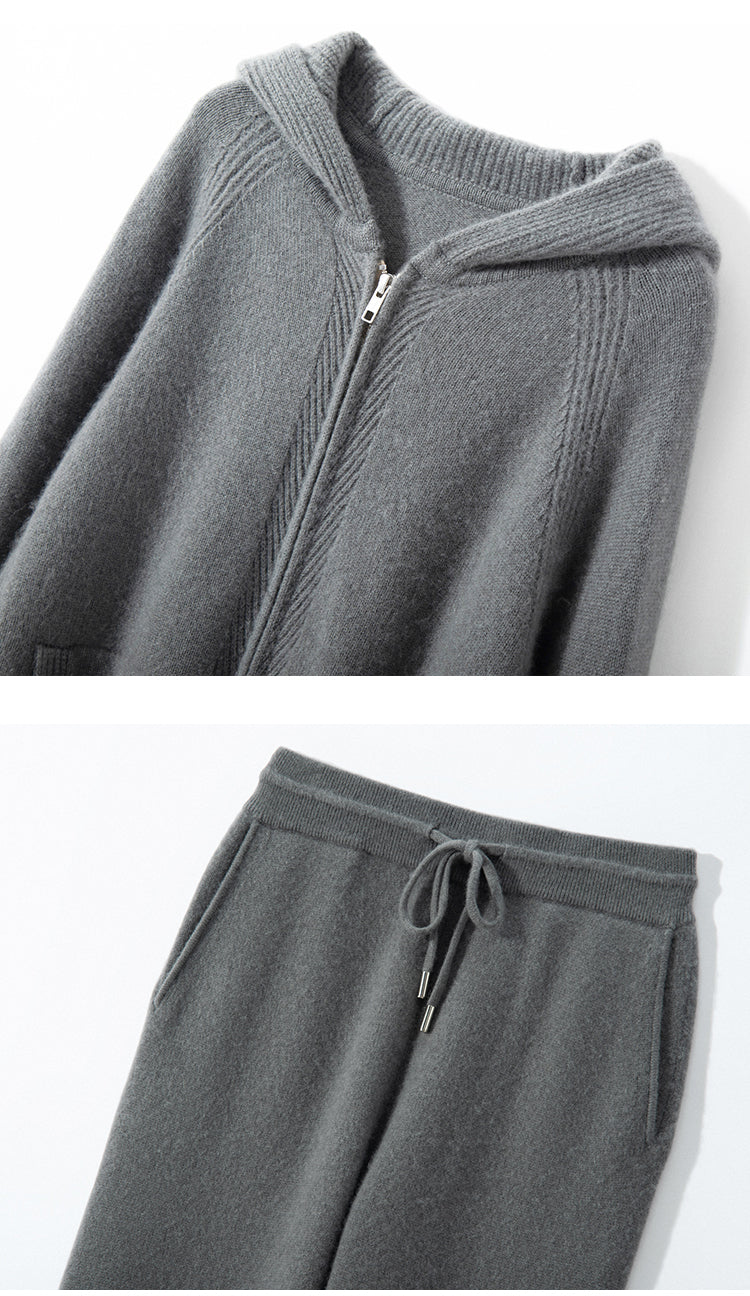 Conjunto de lujo de cachemira