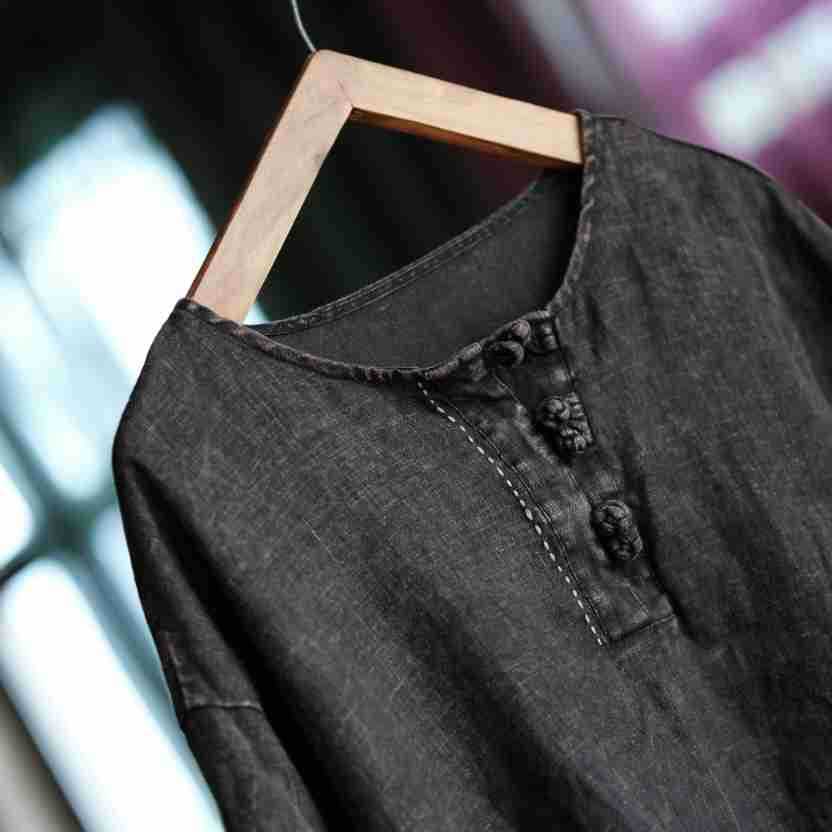Women's Oversized Vintage Breeze Linen Shirt – Lightweight and Breathable