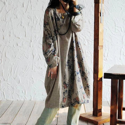 Vestido túnica Floral Breeze