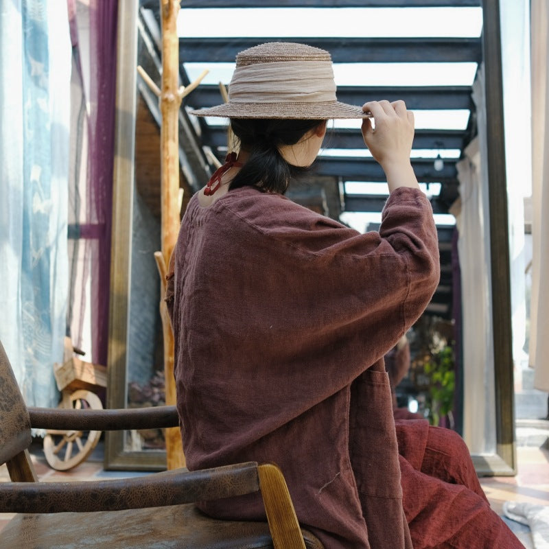 Flor de patchwork vintage