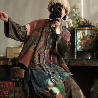 Meadow Relic Floral Cotton Vest