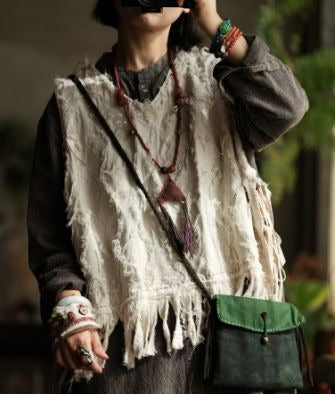 Blusa de lino Boho Breeze