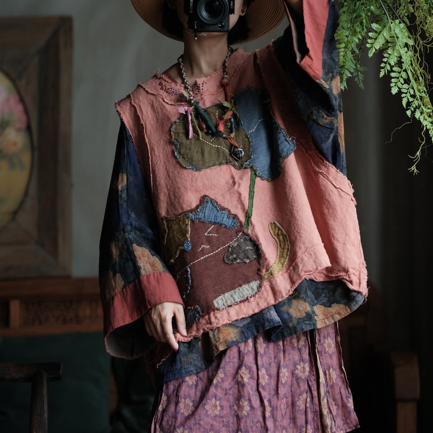 Hana Artisan Patchwork Vest 2