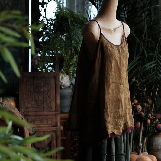 Blusa de tiras Vintage Bloom
