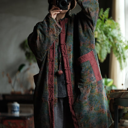 Fernwood Floral Corduroy Parka