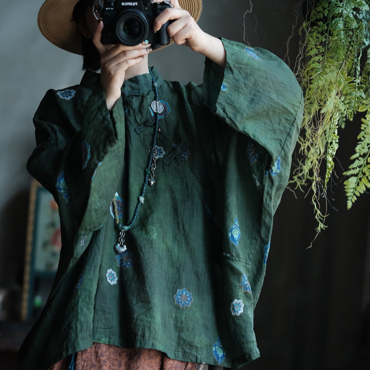 Willow Vintage Linen Blouse 3