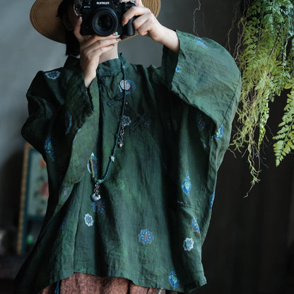Willow Vintage Linen Blouse 3